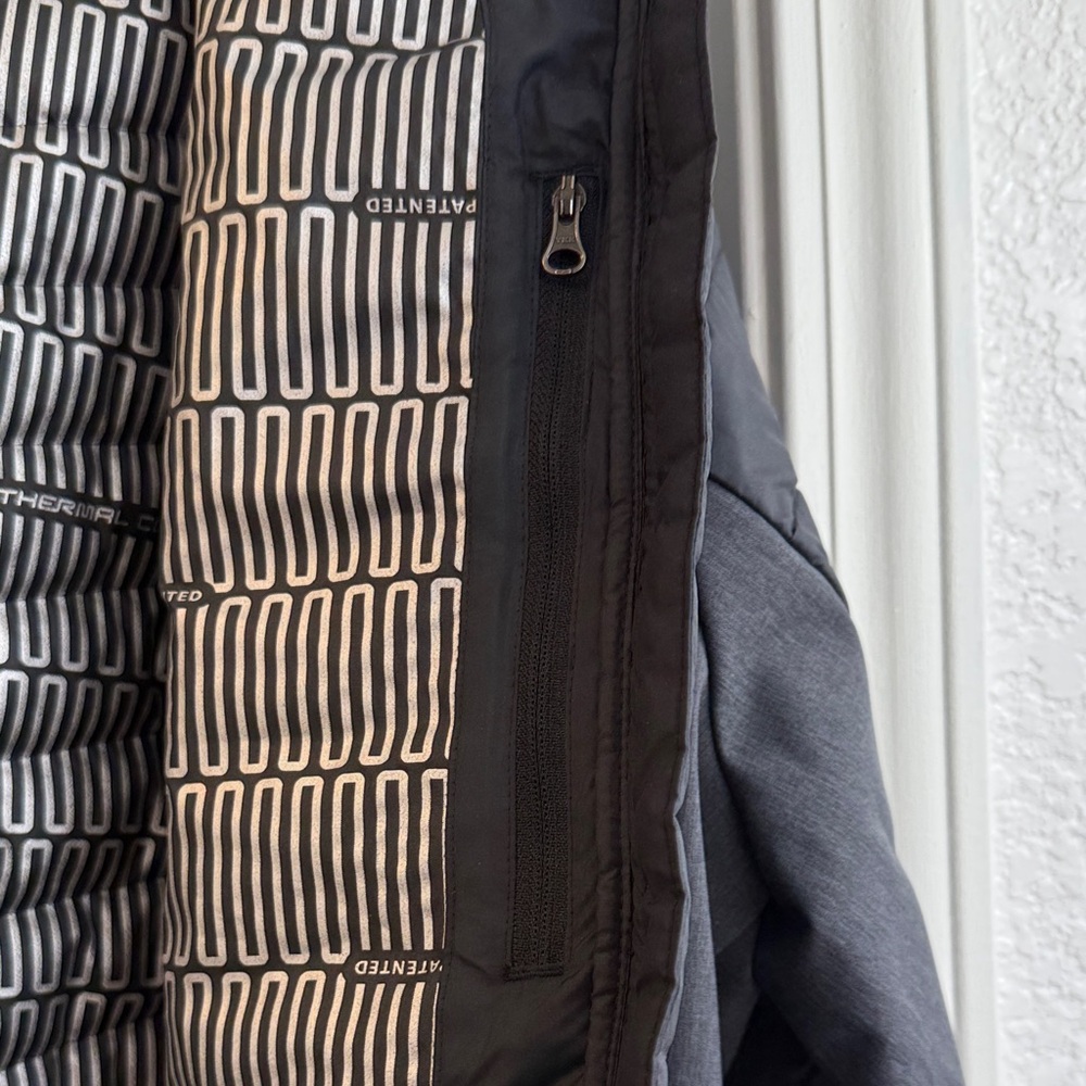 Columbia Oyanta Trail Long Hybrid Jacket Black with Dark Gray Sleeves 3X - Picture 5 of 7